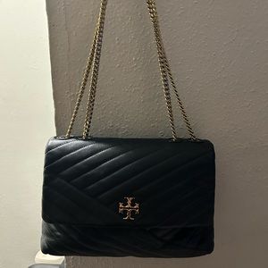 KIRA CHEVRON CONVERTIBLE SHOULDER BAG